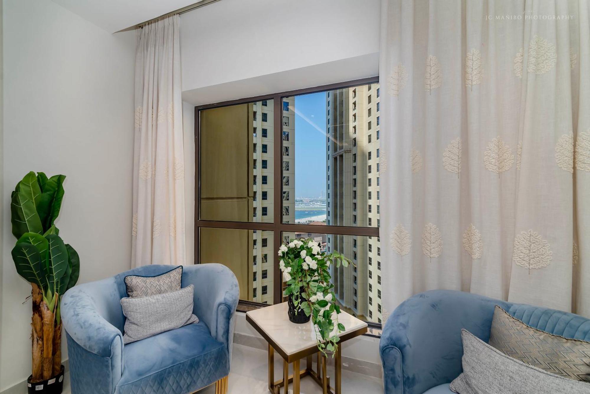 Apartamento Usmans 4Bdrm Jbr Sadaf Next To Ritz Carlton Walk Dubái Exterior foto