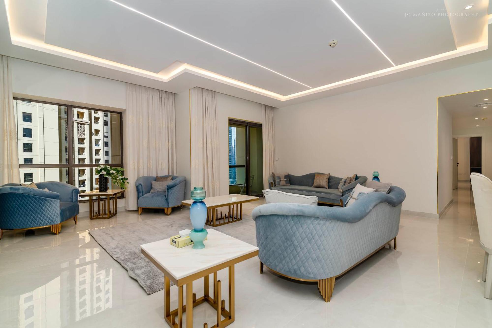 Apartamento Usmans 4Bdrm Jbr Sadaf Next To Ritz Carlton Walk Dubái Exterior foto