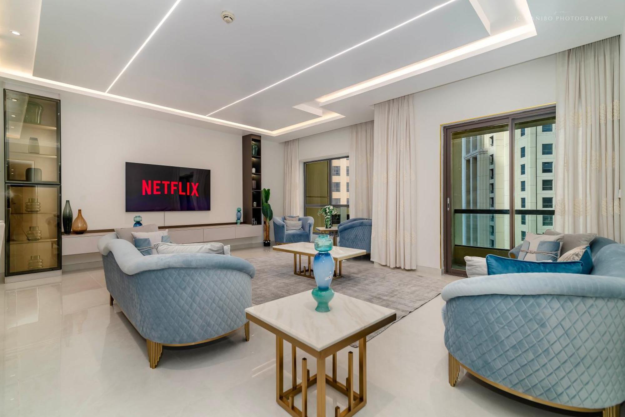 Apartamento Usmans 4Bdrm Jbr Sadaf Next To Ritz Carlton Walk Dubái Exterior foto
